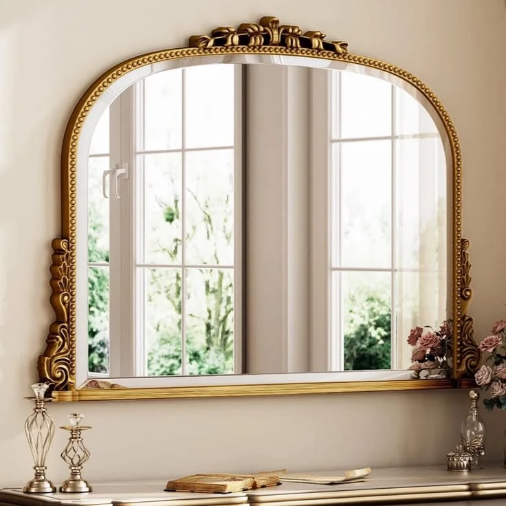 bathroom mirror